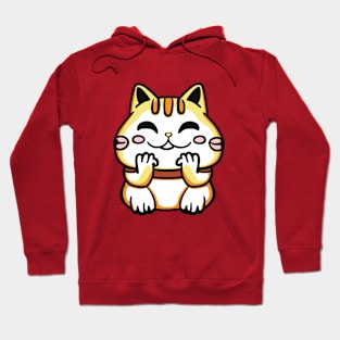 cat drawing cartoon Hoodie